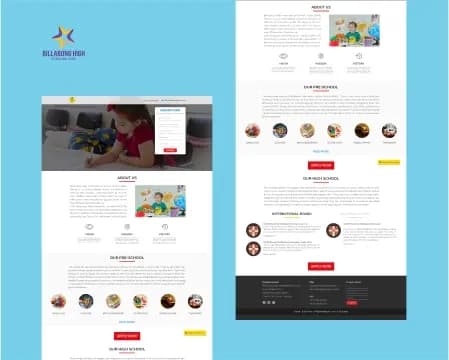 Billabong high website sample