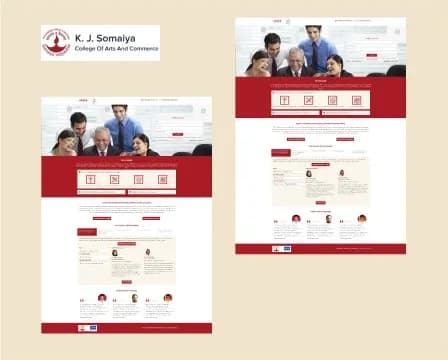 K.J.Somaiya website sample