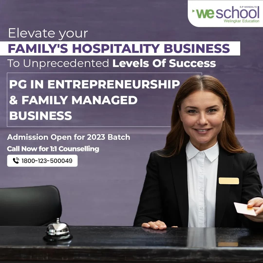 We school PG in Entrepreneurship and Family Business